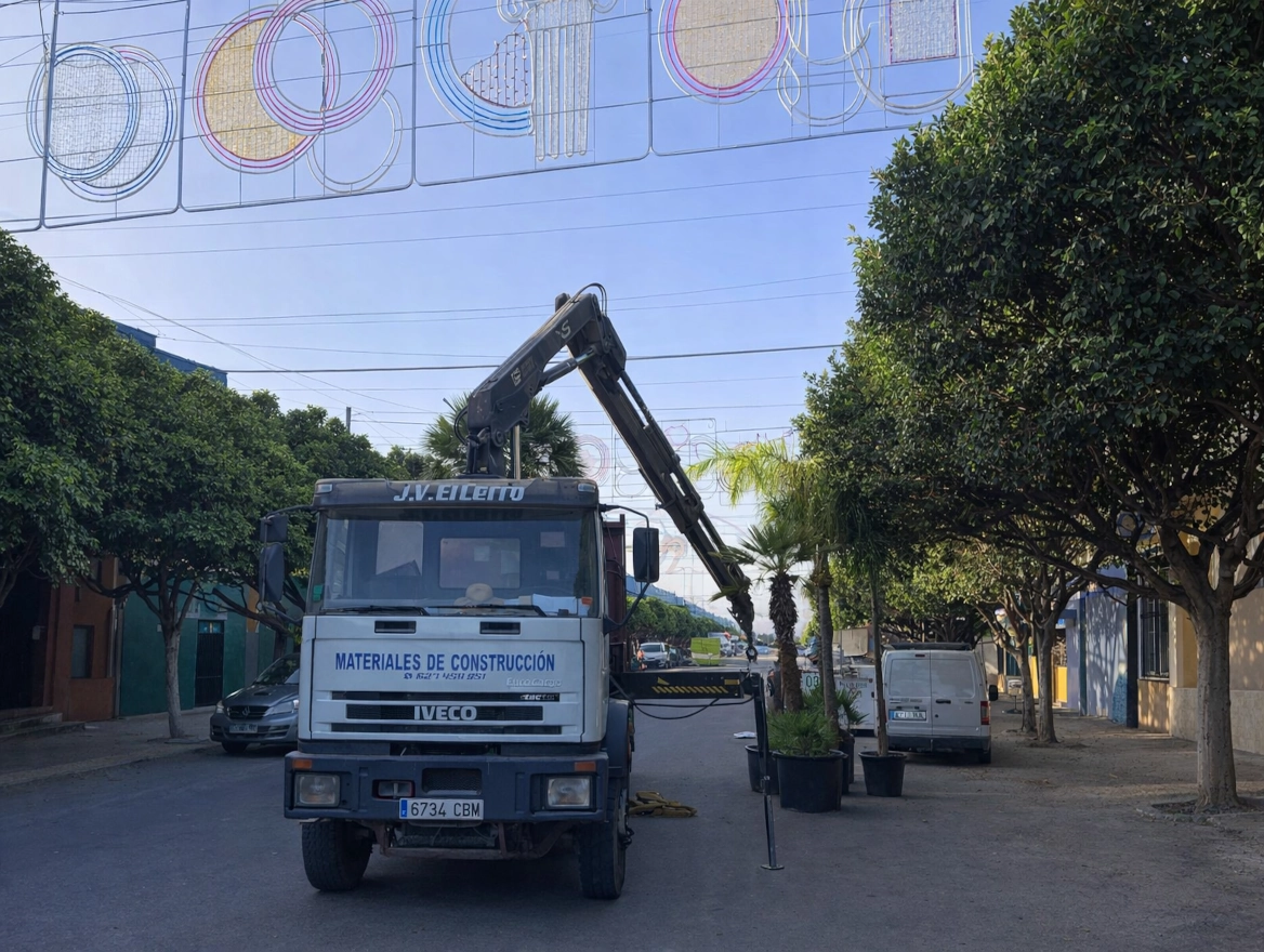 Recogida de Poda con Camión